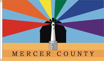 The Official Flag of Mercer County, Ohio