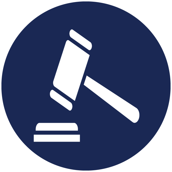 Legal Notice Icon, Gavel